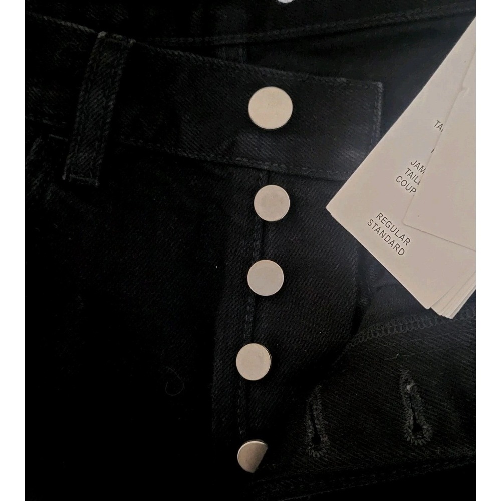 COS Men's Black Jeans 28X32 NWT Preppy Minimal Neutral Button Fly $135 - Picture 4 of 11
